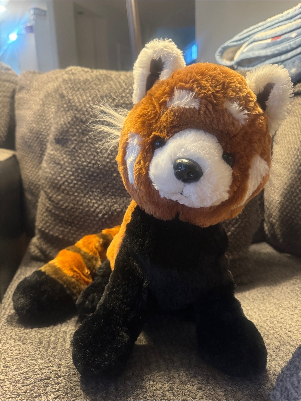 Fiesta Red Panda Plush in Brown, Black & White